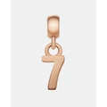 Daniel Wellington - Charm Number 7 - Jewellery (Rose Gold) Charm Number 7