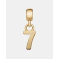 Daniel Wellington - Charm Number 7 - Jewellery (Gold) Charm Number 7