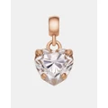 Daniel Wellington - Charm Heart Crystal - Jewellery (Rose Gold) Charm Heart Crystal