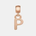 Daniel Wellington - Charm Letter P - Jewellery (Rose Gold) Charm Letter P