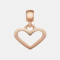 Daniel Wellington - Charm Heart Hanging Shape - Jewellery (Rose Gold) Charm Heart Hanging Shape
