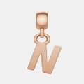 Daniel Wellington - Charm Letter N - Jewellery (Rose Gold) Charm Letter N