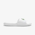 Lacoste - Croco 1.0 Slides - Sneakers (WHITE) Croco 1.0 Slides