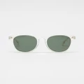 Le Specs - Bandwagon - Sunglasses (Crystal Clear) Bandwagon