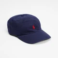 Polo Ralph Lauren - Cotton Chino Cap - Headwear (Blue) Cotton Chino Cap