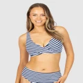 Baku Swimwear - Sea Spirit D E Bikini Bra Top - Bikini Set (Blue) Sea Spirit D-E Bikini Bra Top