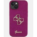 Guess - iPhone 15 Pro Max Glitter Edition Phone Case - Tech Accessories (Purple) iPhone 15 Pro Max Glitter Edition Phone Case