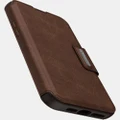Otterbox - iPhone 15 Plus Strada Magsafe Phone Case - Tech Accessories (Brown) iPhone 15 Plus Strada Magsafe Phone Case