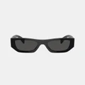 Prada - 0PR A01S - Sunglasses (Black) 0PR A01S