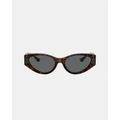 Versace - 0VE4454 - Sunglasses (Havana) 0VE4454