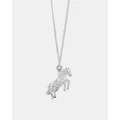 Karen Walker - Horse Necklace - Jewellery (Sterling Silver) Horse Necklace