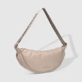 Louenhide - Sylvia Nylon Crossbody Bag - Bags (Beige) Sylvia Nylon Crossbody Bag