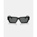 Versace - 0VE4459 - Sunglasses (Black) 0VE4459