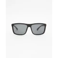 Cancer Council - Arltunga Men's - Sunglasses (Black Rubber) Arltunga - Men's