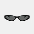 Versace - 0VE4454 - Sunglasses (Black) 0VE4454