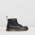 Dr Martens - 1460 Softy Boots Toddlers Kids - Boots (Black Softy) 1460 Softy Boots - Toddlers-Kids