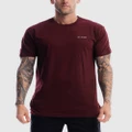 First Division - Division Crest Tee - Short Sleeve T-Shirts (Maroon) Division Crest Tee