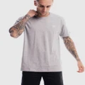 First Division - Sponsor Crest Tee - Short Sleeve T-Shirts (Marle Grey) Sponsor Crest Tee