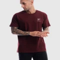 First Division - Pro Crest Tee - Short Sleeve T-Shirts (Maroon) Pro Crest Tee