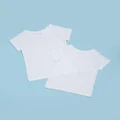 Little White Lie - 2 Pack Short Sleeve Tee Kids - T-Shirts & Singlets (White) 2-Pack Short Sleeve Tee - Kids