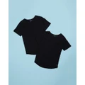 Lost Society - 2 Pack T Shirt Kids - T-Shirts & Singlets (Black) 2-Pack T-Shirt - Kids