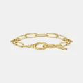 THOMAS SABO - Golden Link Zirconia Bracelet - Jewellery (Gold) Golden Link Zirconia Bracelet
