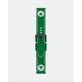 Tissot - Official NBA Leather Strap 22mm - Watches (Boston Celtics Limited Edition) Official NBA Leather Strap 22mm