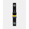 Tissot - Official NBA Leather Strap 22mm - Watches (Golden State Warriors) Official NBA Leather Strap 22mm