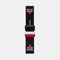 Tissot - Official NBA Leather Strap 22mm - Watches (Chicago Bulls) Official NBA Leather Strap 22mm