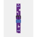 Tissot - Official NBA Leather Strap 22mm - Watches (Los Angeles Lakers Limited Edition) Official NBA Leather Strap 22mm