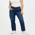 Tommy Hilfiger - Leah Medium Wash Mom Jeans - Jeans (Medium Wash) Leah Medium Wash Mom Jeans