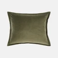 Linen House - Loft Filled Cushion - Home (Moss) Loft Filled Cushion