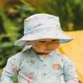 Minihaha - Flinn Swim Sun Hat Babies - Hats (Flinn Print) Flinn Swim Sun Hat - Babies