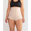 Active Truth - Postnatal Recovery Support Brief Beige - Briefs (Nude) Postnatal Recovery Support Brief - Beige