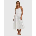 Billabong - Lost Love Maxi Dress For Women - Dresses (WHITE) Lost Love Maxi Dress For Women