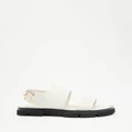 Atmos&Here - Fleur Sandals - Sandals (Cream Leather) Fleur Sandals
