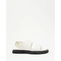 Atmos&Here - Fleur Sandals - Sandals (Cream Leather) Fleur Sandals