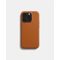 Bellroy - Phone Case 0 card i15 Pro (Second Edition) - Tech Accessories (brown) Phone Case - 0 card i15 Pro (Second Edition)