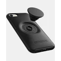 Otterbox - iPhone 7 8 SE Gen 2 3 OTTER + POP Symmetry Phone Case - Tech Accessories (Black) iPhone 7-8-SE Gen 2-3 OTTER + POP Symmetry Phone Case