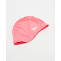 Speedo - Junior Polyester Cap - Swim Caps (Pink) Junior Polyester Cap