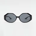 Versace - 0VE4395 - Sunglasses (Dark Grey) 0VE4395