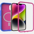 Otterbox - Apple iPhone 14 Defender XT (MagSafe) series phone case - Tech Accessories (Pink) Apple iPhone 14 Defender XT (MagSafe) series phone case