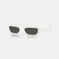 Prada - 0PR A01S - Sunglasses (White) 0PR A01S