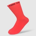 High Heel Jungle - Neon Statement Sock - Underwear & Socks (Neon) Neon Statement Sock