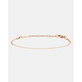 Daniel Wellington - Elan Flat Chain Bracelet - Jewellery (Rose Gold) Elan Flat Chain Bracelet