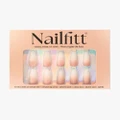 Nailfitt - Ombre Press On Nails Long Ballerina - Beauty (Nude) Ombre Press-On Nails - Long Ballerina