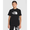 The North Face - Boys’ SS Graphic Tee Kids - T-Shirts & Singlets (TNF Black & TNF White) Boys’ SS Graphic Tee - Kids