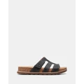 Clarks - Yacht Coral - Sandals (Black Leather) Yacht Coral
