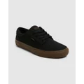 Kustom - Remark Wide Black Gum - Sneakers (BLACK GUM) Remark Wide Black Gum