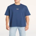 Lee - Altos Baggy Tee - T-Shirts & Singlets (NAVY) Altos Baggy Tee